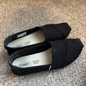 Toms Black Vegan Alpargata